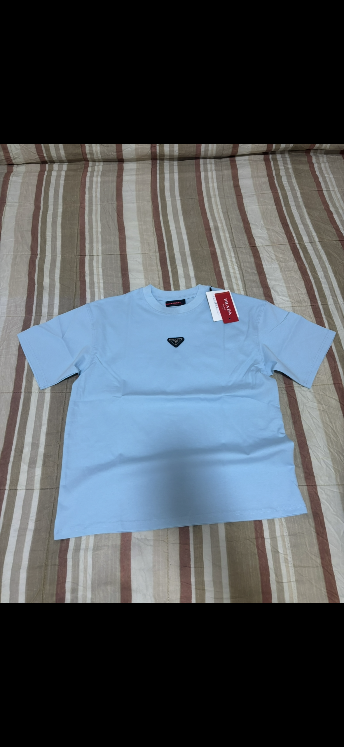 Tshirt Prada Azzurra