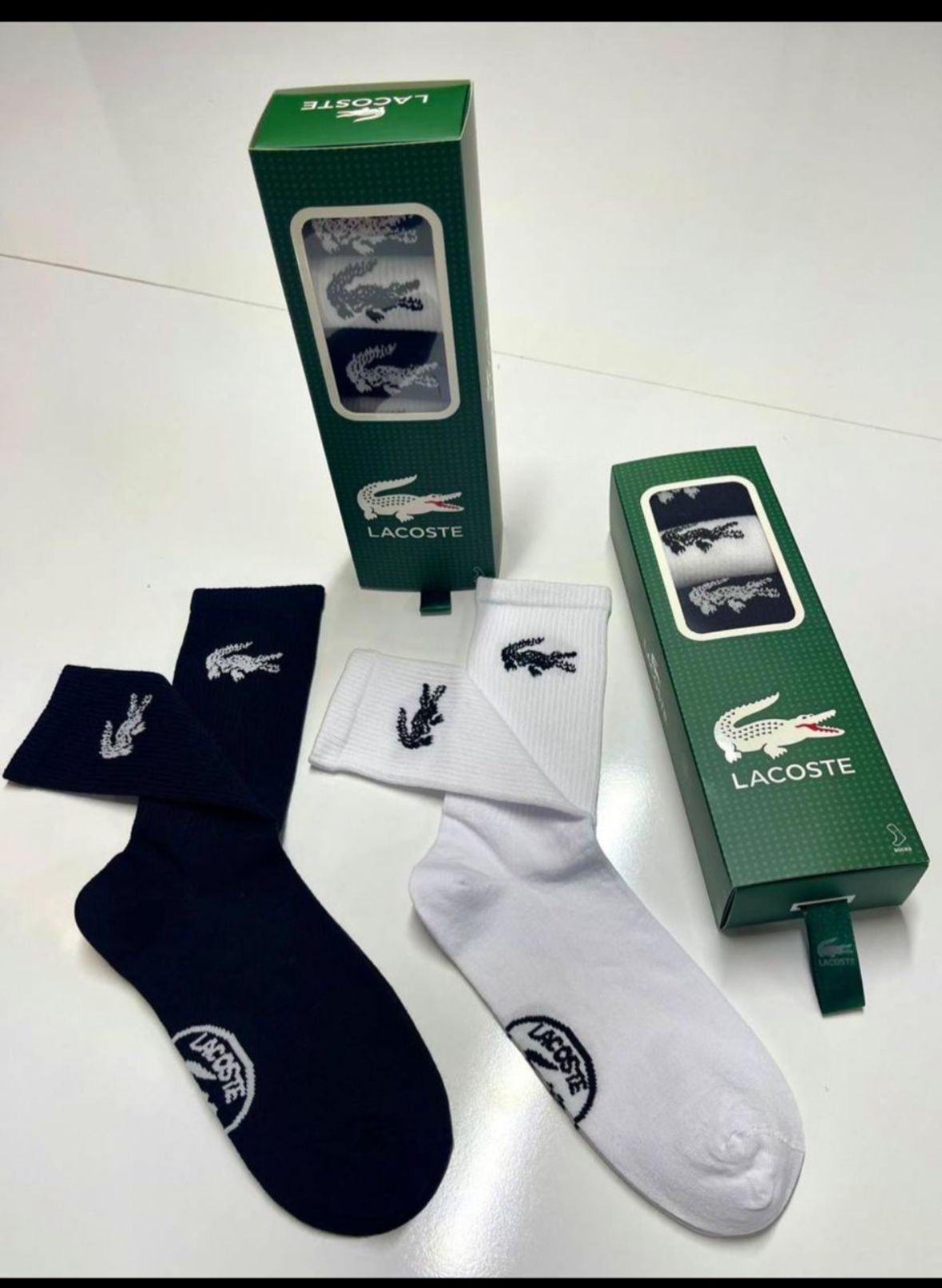 CALZINI LACOSTE 6 PAIA
