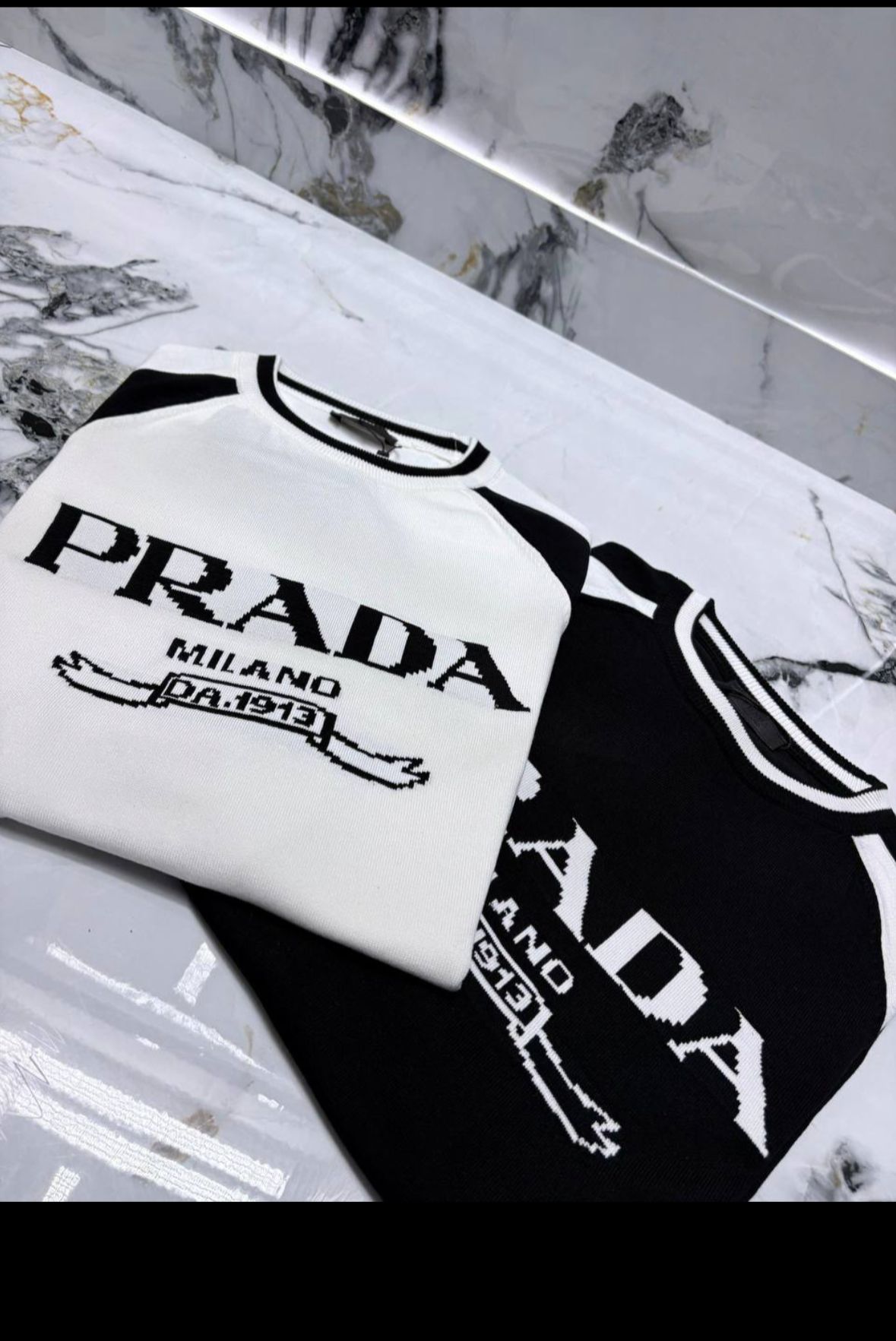 TSHIRT IN FILO PRADA