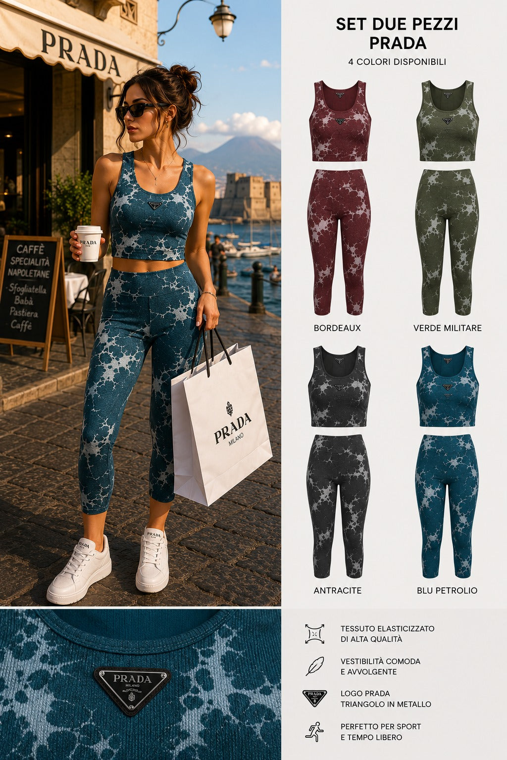 SET 2 PEZZI PRADA
