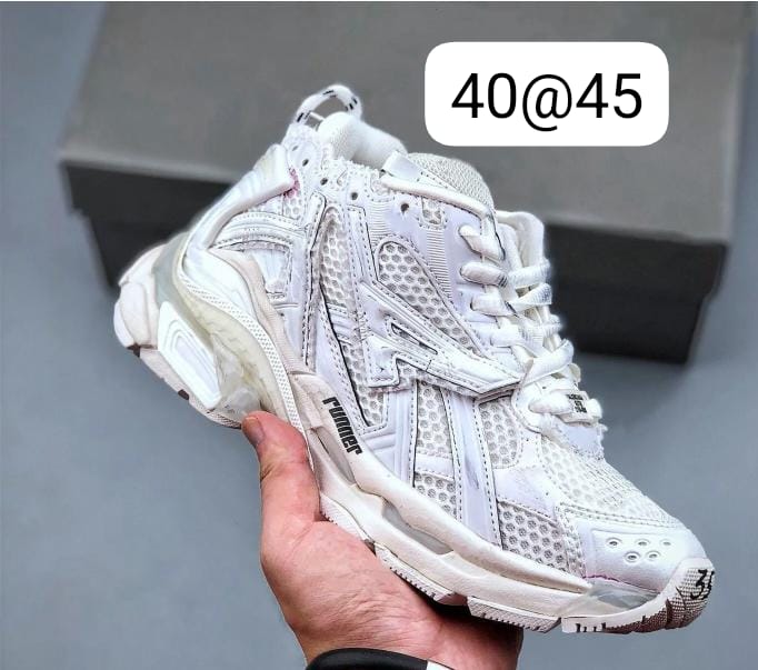 BALENCIAGA "RUNNER"TOTAL WHITE