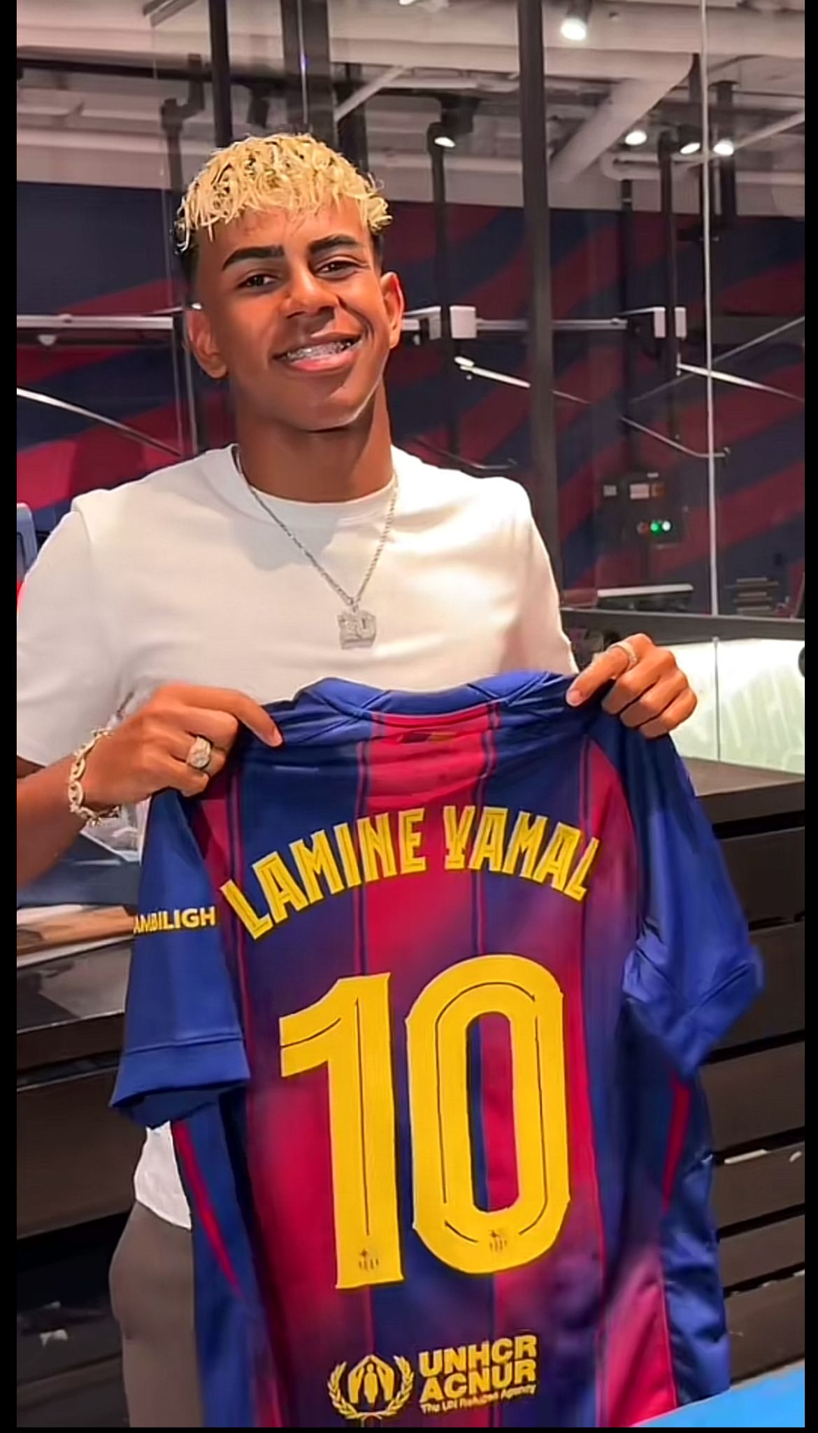 MAGLIA CALCIO BARCELLONA 25/26  "YAMAL"
