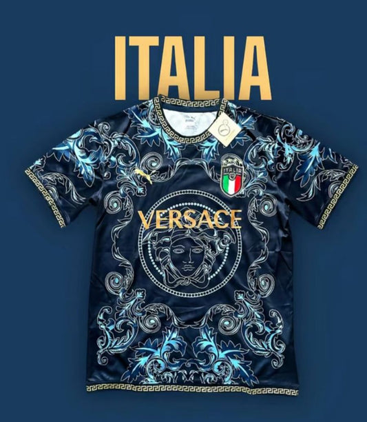 MAGLIA CALCIO "ITALIA" X VERSACE