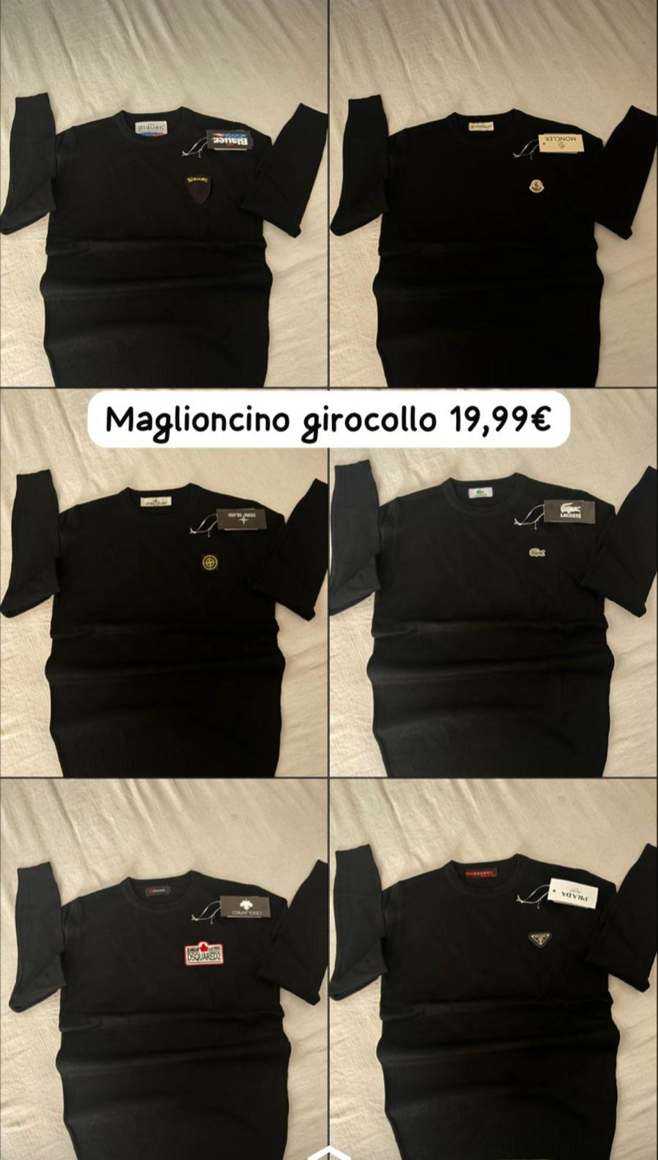 MAGLIONCINI TOP BRAND