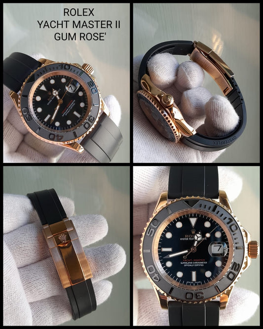 ROLEX YACHT MASTER II GUM ROSE'