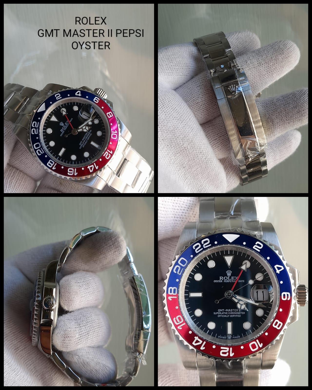 ROLEX GMT MASTER II PEPSI