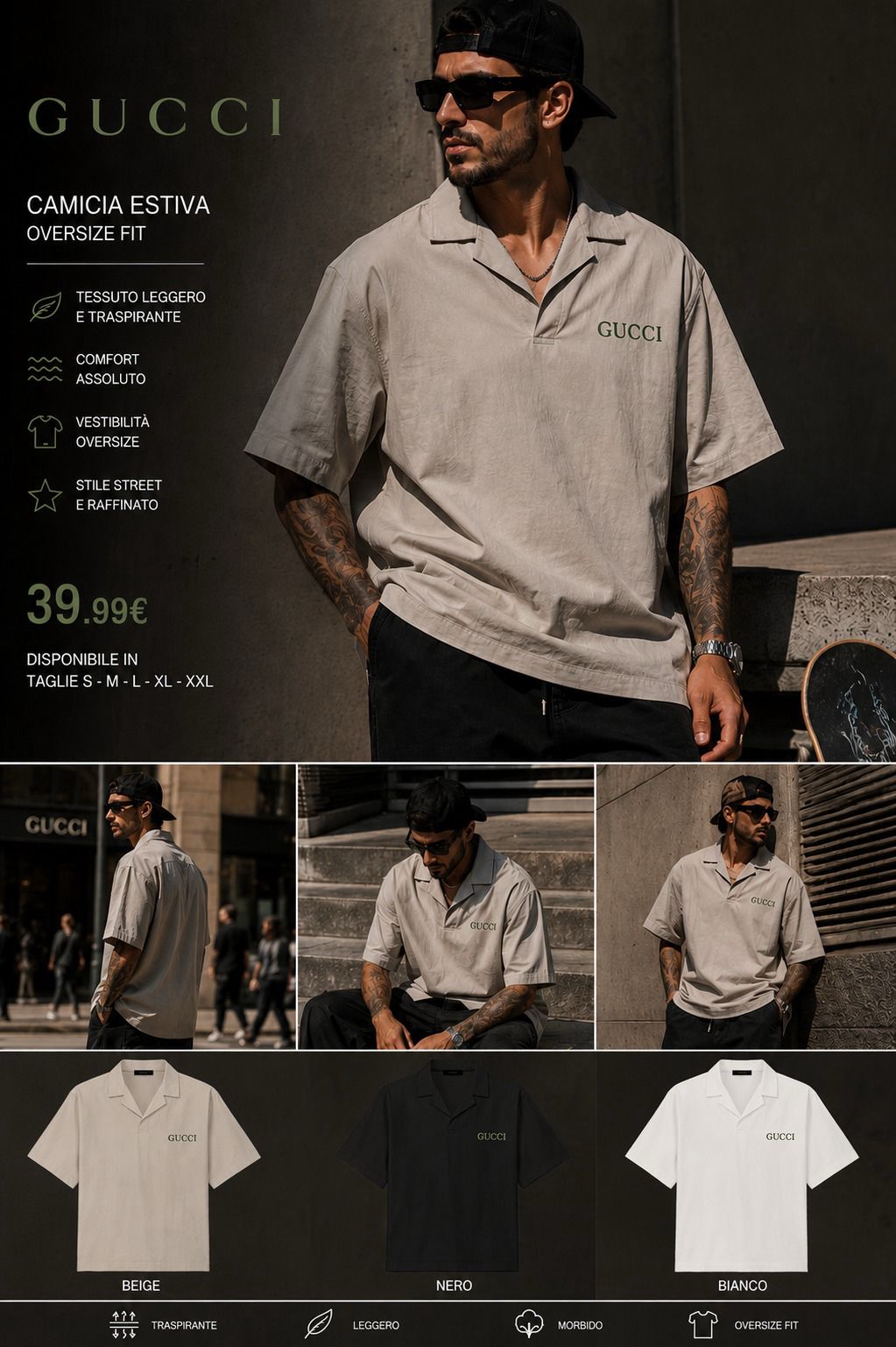 CAMICIA GUCCI