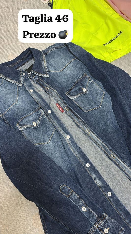 PROMO CAMICIA JEANS DSQUARED2