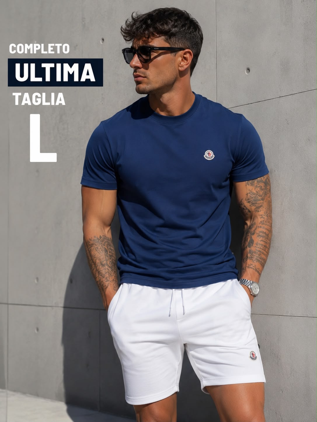 COMPLETO MONCLER TAGLIA L